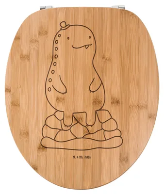 Produktbild von Mr. & Mrs. Panda Toilettendeckel Schildkröte Pause - Transparent - Geschenk, WC Sitz, Achtsam, WC-Brille, sitzen, Deckel, Klodeckel, Klobrille, Achtsamkeit, Panzer