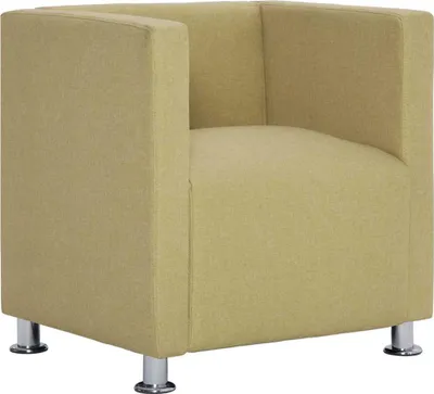 Obrázok produktu pre vidaXL Kreslo Cube Green Fabric