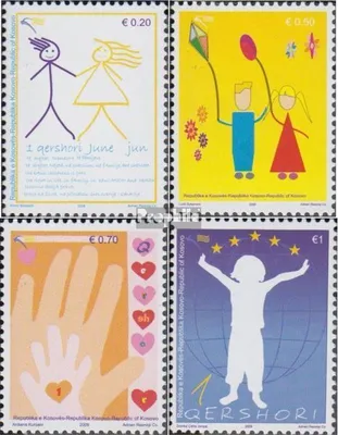 Produktbild von Briefmarken Kosovo 2009 Mi 135-138 (kompl.Ausg.) postfrisch Kinderechte