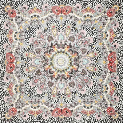 Immagine prodotto di ROECKL sciarpa Animal Paisley Scarf Multi Mulberry colorato