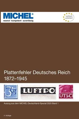 Obrázek produktu pro Handbuch Plattenfehler Deutsches Reich 1872-1945