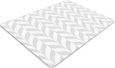 Produktbild von Stuhlunterlage Bürostuhlunterlage 120 cm x 90 cm Bodenmatte Bürostuhlunterlage - Graue Illusion.