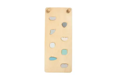 Image de leg&go Toboggan et Rampe d'escalade Montessori Intérieur en Bois Pastel
