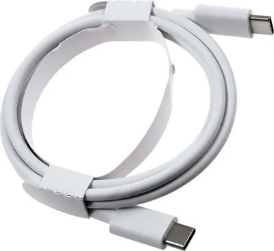 Produktbild von USB-C-auf-USB-C-Datenkabel Ladekabel kompatibel mit Google Phone 1m weiß