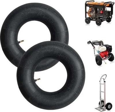 Immagine prodotto di Pneumatici per carrello da cantiere Slang 4.10/3.50-4, 2 pezzi, camera d'aria destra