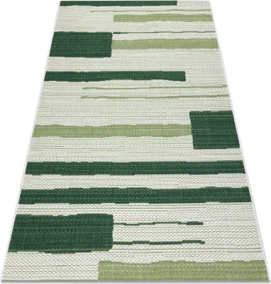 Produktbild von Teppich COLOR 19676362 SISAL Linien beige / grün Grün 200x290 cm
