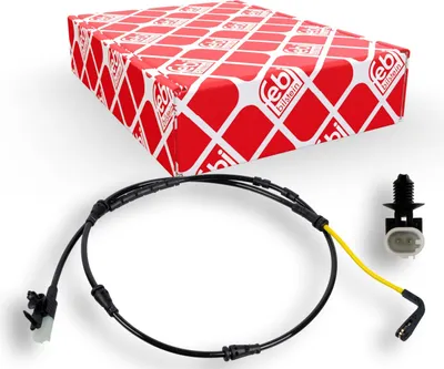 Produktbild von FEBI BILSTEIN 172607 Warnkontakt Bremsbelagverschleiß Vorne Links Vorne Rechts für JAGUAR E-Pace (X540)