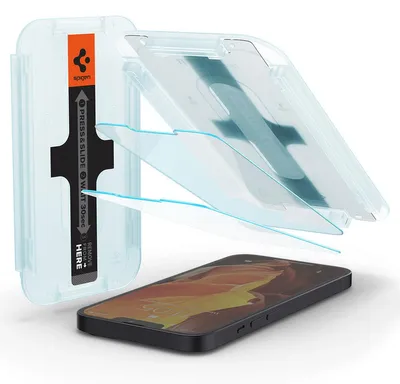 Produktbild von Spigen AGL03396, Apple, iPhone 13 Mini, Transparent, 2 Stück(e)