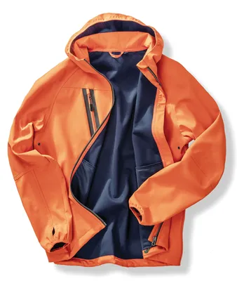 Zdjęcie produktu dla 3-warstwowa kurtka softshell Result Recycled z kapturem, uni