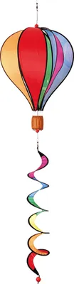 Zdjęcie produktu dla HQ Kites & Designs USA Hot Air Balloon, Pojedynczy wiatrak, Wielobarwny, Balon powietrzny