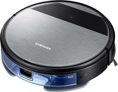Zdjęcie produktu dla Samsung VR05R503PWG/WA, Bez worka, Czarny, Stal nierdzewna, Okrągły, 0,2 l, 77 dB, 320 mm/s