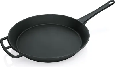 Image de WAS Poêle géante en fonte Ø 80 cm avec poignée de style amovible