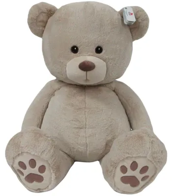 Produktbild von van der Meulen Kuschelbär Plüsch 80cm taupe Spielzeug Geschenk