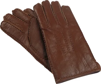 Produktbild von Handschuh aus echtem Lammfell handgenäht  Nappaleder