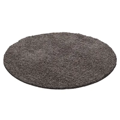 Produktbild von Ayyildiz Hali LIFE80801500TAUPE, Teppich, Polypropylen (PP), Graubraun, Rund, 800 mm, 800 mm