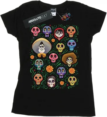 Produktbild von Disney - "Coco" T-Shirt für Damen BI14356 (XXL) (Schwarz)