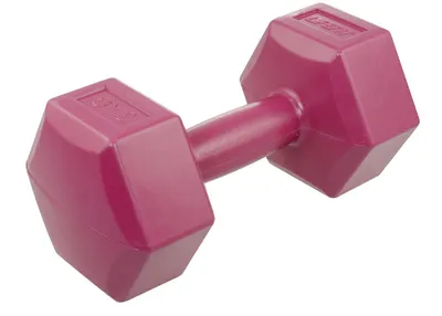 Zdjęcie produktu dla Hantla winylowa LIFEFIT® 1 x 3 kg, bordowa
