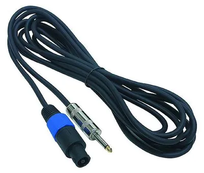 Produktbild von PA-Verbindungskabel 10m PA Stecker - 6,3mm Klinkenstecker