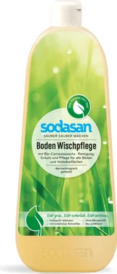 Produktbild von SODASAN Ein Produkt zur Reinigung und Pflege von Böden und Holzoberflächen.