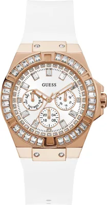 Produktbild von Guess Damenuhr GW0118L4 CYRKONIE weiß
