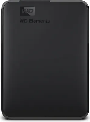 Produktbild von Elements Portable 2 TB, 2,5 Zoll HDD, USB 3.0, Schwarz (00184858)