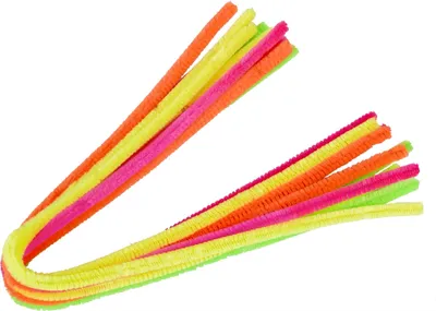 Produktbild von KNORR prandell Chenilledraht / Biegeplüsch-Mix "Neon"
