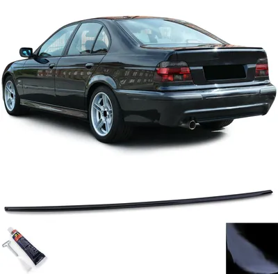Produktbild von Heckspoiler Spoilerlippe schwarz glänzend für BMW 5er E39 Limousine 1995-2003