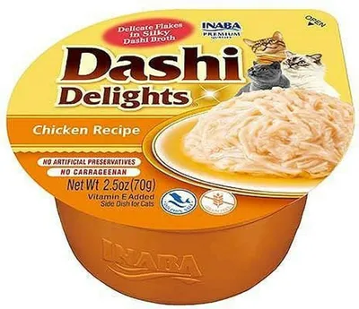 Zdjęcie produktu dla Przysmak dla kota INABA DASHI DELIGHTS Kurczak 70g
