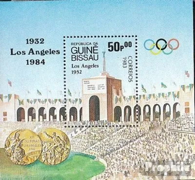 Produktbild von Briefmarken Guinea-Bissau 1983 Mi Block252 (kompl.Ausg.) postfrisch Olympische Sommerspiele32