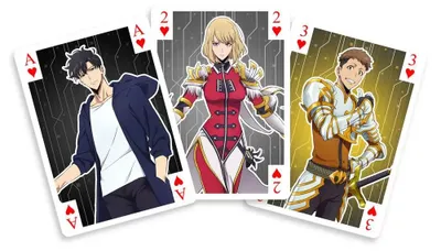 Immagine prodotto di Carte da gioco Crunchyroll - Solo Leveling
