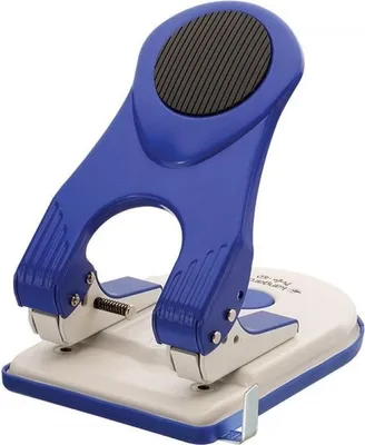 Image de Perforateur 60 feuilles bleu