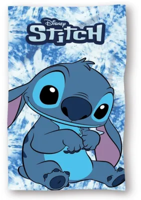 Produktbild von Lilo & Stitch Badetuch – Kinder Strandhandtuch aus 100 % Baumwolle