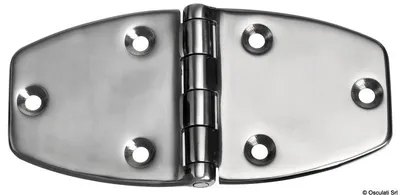 Zdjęcie produktu dla Zawias trapezowy AISI316 153x75x3,6mm Osculati 38.455.16