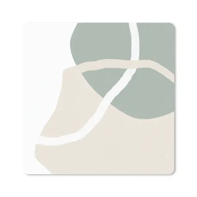 Produktbild von MuchoWow® Mauspad Mousepad Minimalismus - Pastell - Gestaltung 20x20 cm - Mousepads - Maus Mat - Pad - Mausunterlage - Desk Mat - Bureauartikeln