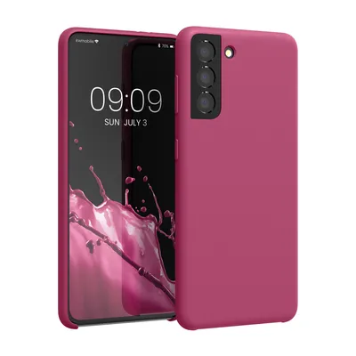 Productafbeelding van kwmobile KWM000012BT038C, hoesje, Samsung, Galaxy S21, roze