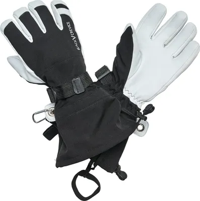 Produktbild von BLACK CREVICE - Damen & Herren 5-Finger-Skihandschuhe I Schneehandschuhe I Winterhandschuhe I Gr. XXL/12