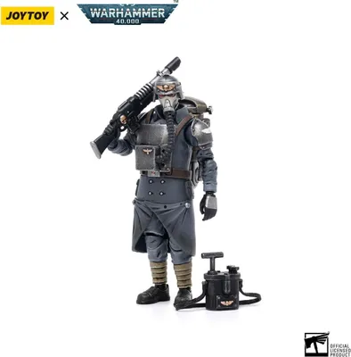 Produktbild von Joy Toy Warhammer 40k 1/18 Death Korps Of Krieg Veteranen-trupp Wache Sprengstoffexperte Actionfigur 10 Cm One Size