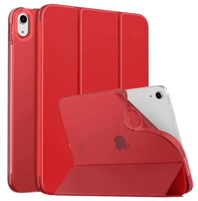 Produktbild von Schutzhülle - iPad 10. Generation - Mit Standfunktion - Rot - Transparente Rückseite - Zum Schutz - 10,9 Zoll