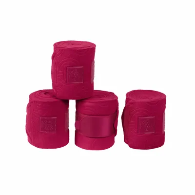 Produktbild von Eskadron REFLEXX Bandagen " FLEECE STAMP ", Fleecebandagen, 4er Set Größe - Pony Farbe - berryfusion