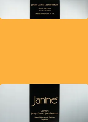 Produktbild von Janine JERSEY Spannbetttuch- 5007 200 X 200 sonnengelb