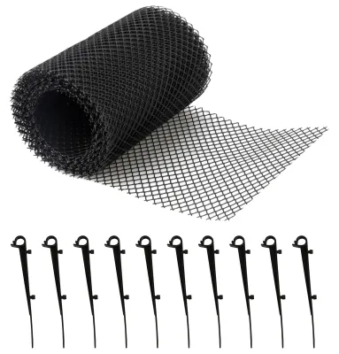 Productafbeelding van Gootbescherming van 8 m x 18 cm met 10 Klemmen