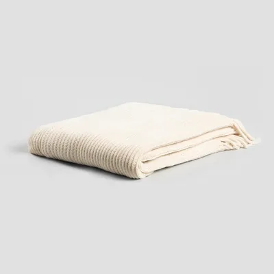 Obrázek produktu pro HOMLA CHENILLE ecru žinylková deka 130x170 cm