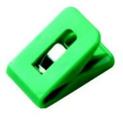 Produktbild von Briefklemmer Signal 1 25x43mm VE=100 Stück grün