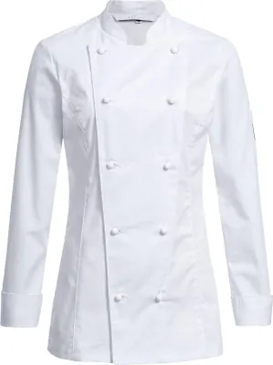 Produktbild von Greiff GASTRO MODA Damen Cuisine Premium Kochjacke Regular-Fit Weiß M