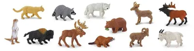 Produktbild von Safari Ltd North American Wildlife, 3 Jahr(e), North American Wildlife, Mehrfarbig