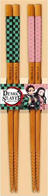 Produktbild von SAKAMI - Demon Slayer: Kimetsu no Yaiba - Tanjiro & Nezuko - Essstäbchen, Chopstick Set