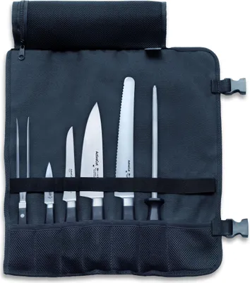 Produktbild von F. DICK ActiveCut Messer-Set 6-teilig inkl. Rolltasche (Küchenmesser / Officemes