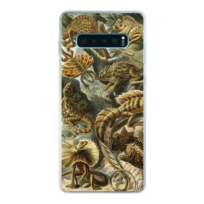 Produktbild von MuchoWow® Handyhülle Schutzhülle Hülle für Samsung Galaxy S10 Lite Lacertilia - Alte Meister - Kunst Silikon Softcase Handy Hülle - Schutz