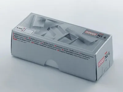 Produktbild von Heftklammern NE6 Super verzinkt Packung mit 20 Stück