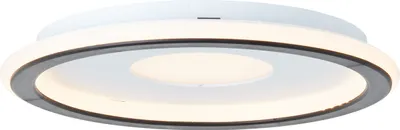 Produktbild von BRILLIANT moderne LED Deckenleuchte VEGAS | Deckenlampe mit schwarzen Details | 20W 2400 Lumen 3000 Kelvin | Kunststoff